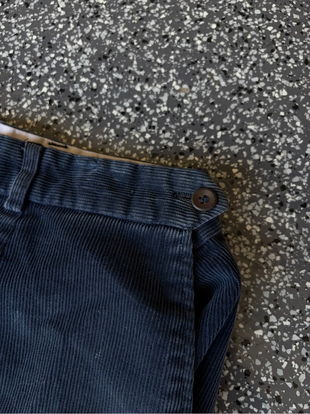 Sailor Navy Blue Corduroy Bottoms